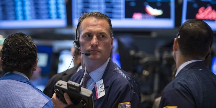 U.S. stocks higher at close of trade; Dow Jones Industrial Average up 0.72%