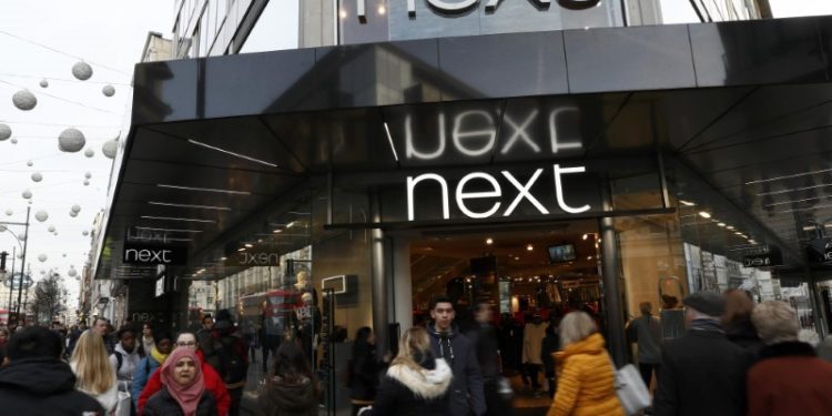 Next shares rise on upbeat full-year profit outlook