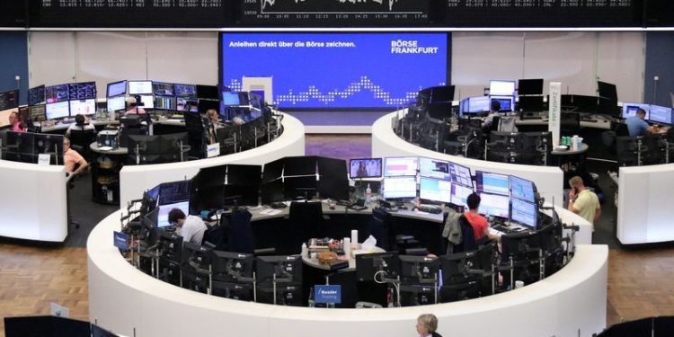 European shares bounce back after worst weekly performance in more than a year