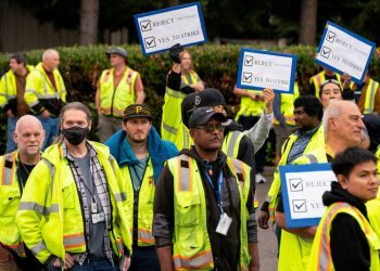 Boeing workers going on strike after 96% vote for walkout