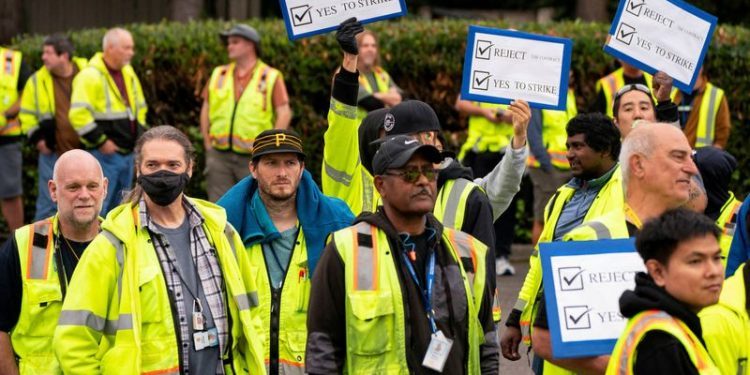 Boeing workers going on strike after 96% vote for walkout