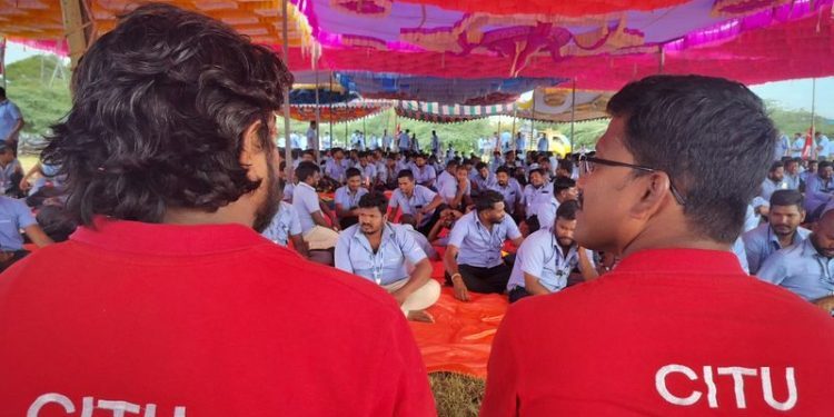 Samsung India strike puts spotlight on powerful Indian labour group