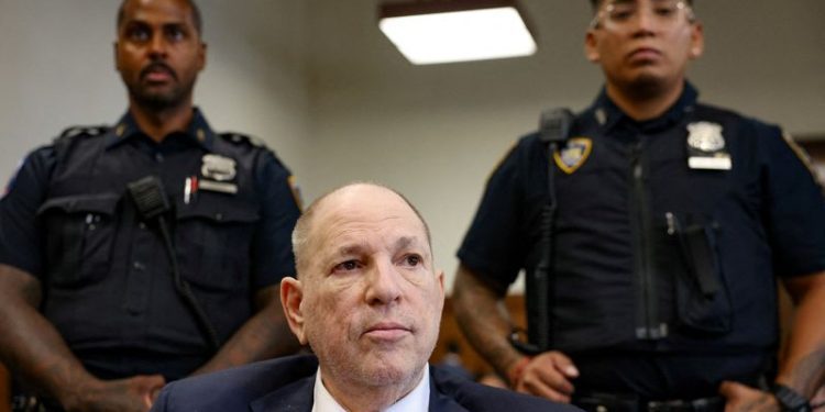 Harvey Weinstein pleads not guilty to committing a criminal sexual act