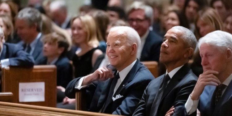 Ethel Kennedy’s memorial attracts 3 presidents — and tales of an older era
