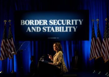 Immigration advocates keep quiet as Harris talks tough on border