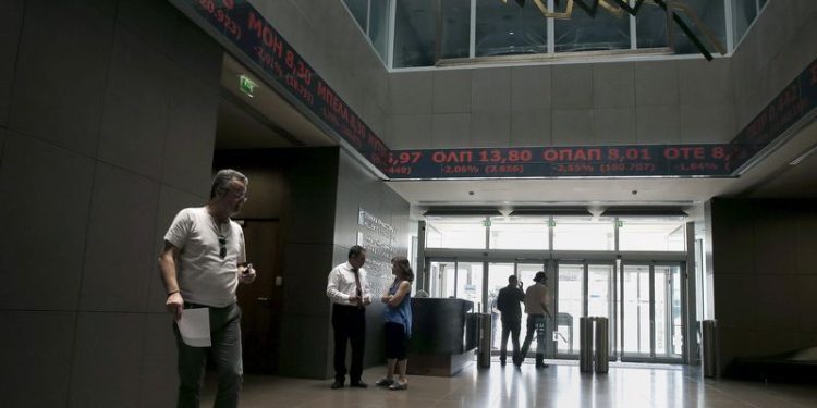 Greece stocks lower at close of trade; Athens General Composite down 0.73%