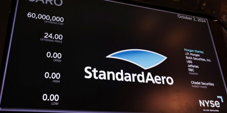 StandardAero valued at $10.4 billion as shares jump in NYSE debut