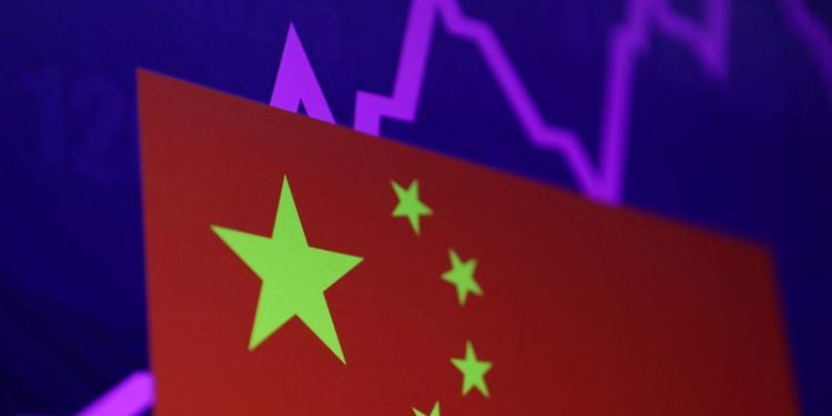 China stock markets roar back from holidays; Hong Kong slides