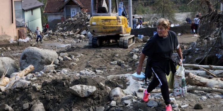 At least 22 people dead in devastating floods in Bosnia