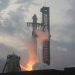 SpaceX catches giant Starship booster in fifth flight test