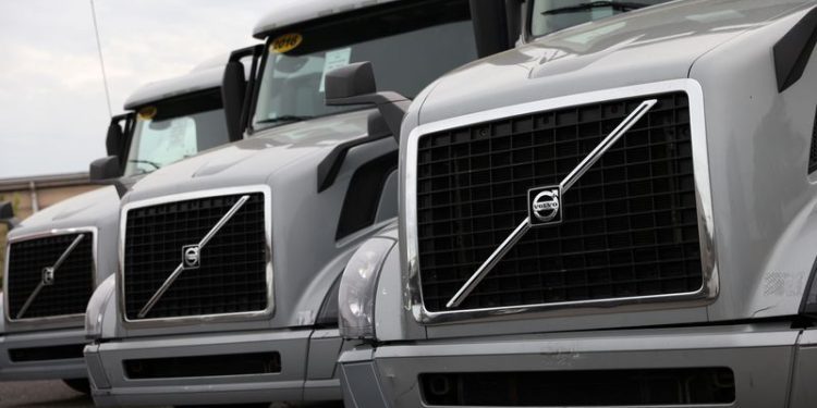 Truck maker Volvo’s Q3 adjusted profit falls more than expected
