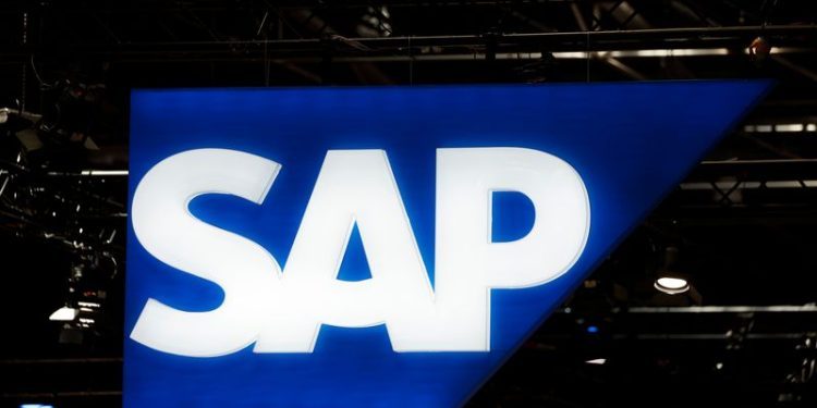 SAP shares up 4.4% in early trade after raised cloud business outlook
