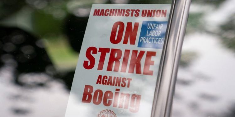 Boeing shares fall after workers reject latest offer