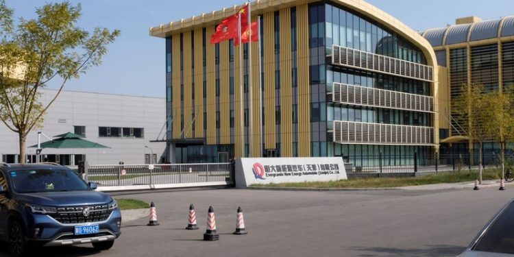 China Evergrande’s EV unit to cease discussions for stake sale