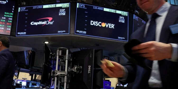 New York probing legality of Capital One-Discover merger