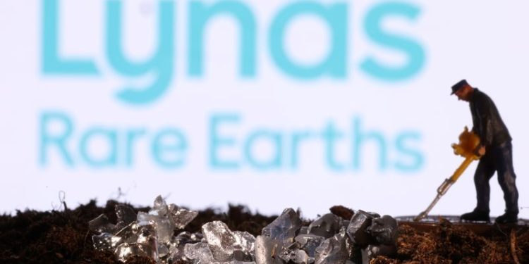 Australia’s Lynas Rare Earths first-quarter revenue falls nearly 6%
