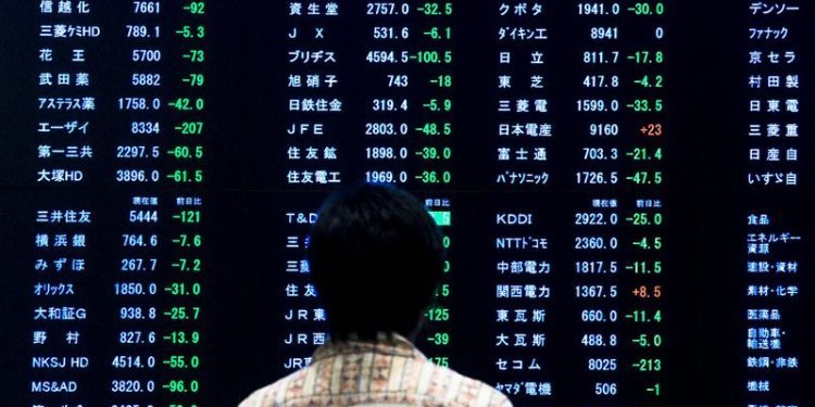 Asia stocks rise as M.East fears ease, Japan shrugs off election upset