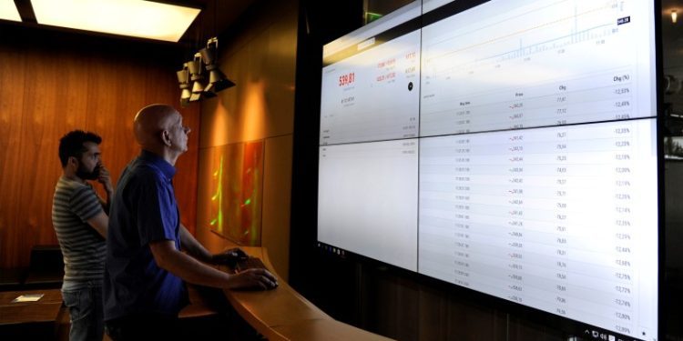 Greece stocks lower at close of trade; Athens General Composite down 0.54%