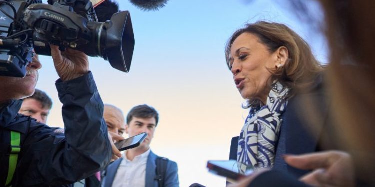 With Fox interview, Harris steps up appeal to GOP voters