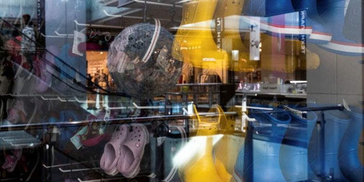 Crocs shares slide after shoe retailer tempers full-year sales outlook