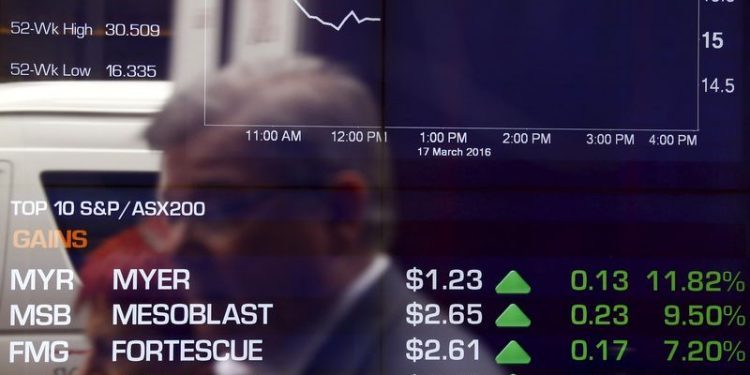 Australia stocks lower at close of trade; S&P/ASX 200 down 0.83%