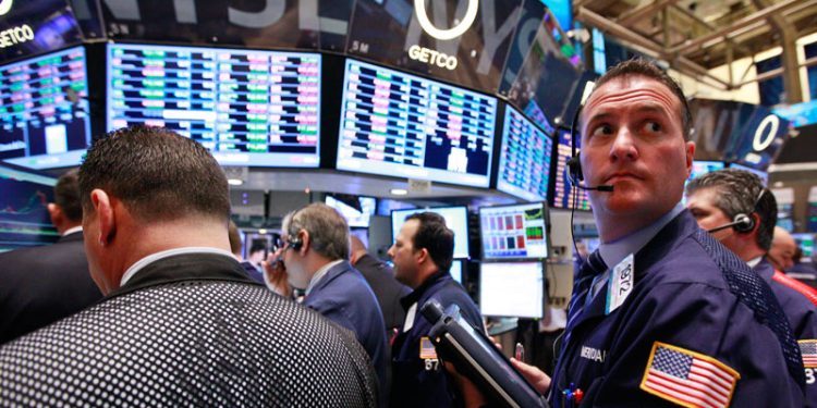 U.S. stocks higher at close of trade; Dow Jones Industrial Average up 1.03%