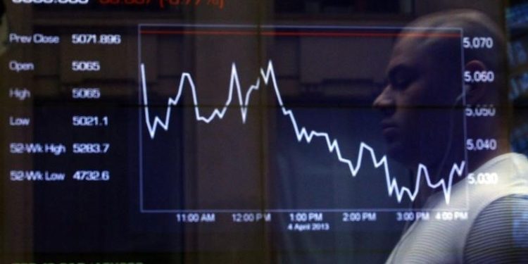 Australia stocks lower at close of trade; S&P/ASX 200 down 0.13%