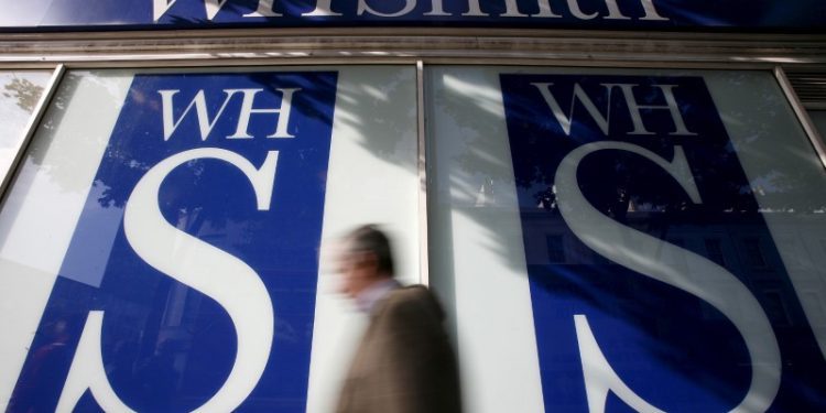 WH Smith stock down, high street under pressure