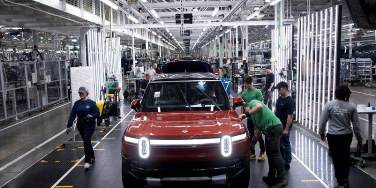 Rivian shares surge on $5.8 billion Volkswagen investment in JV