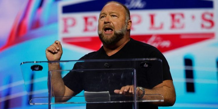 Parody news website the Onion buys Alex Jones’ Infowars out of bankruptcy