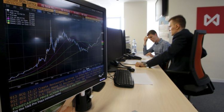 Russia stocks lower at close of trade; MOEX Russia Index down 3.24%