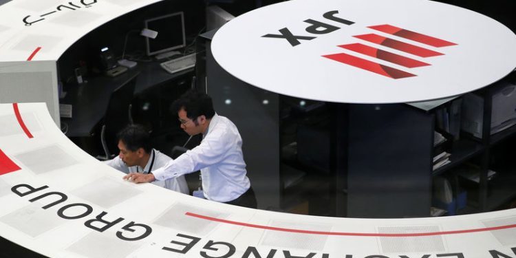 Japan stocks higher at close of trade; Nikkei 225 up 0.45%