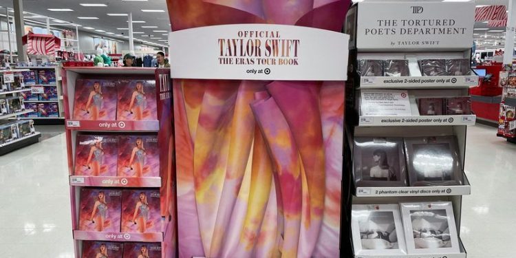 Taylor Swift’s exclusive offerings at Target drive shoppers to its stores