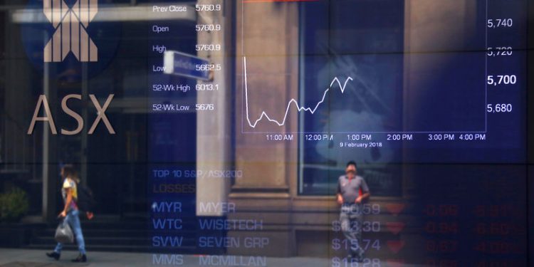 Australia stocks lower at close of trade; S&P/ASX 200 down 0.57%
