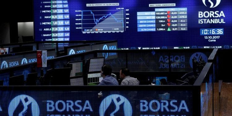 Turkey stocks higher at close of trade; BIST 100 up 0.12%