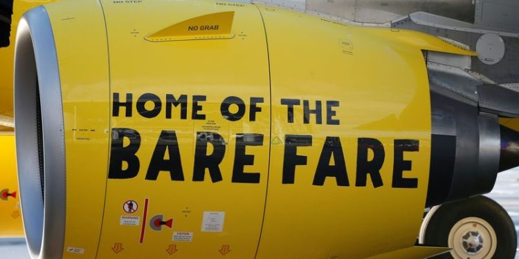 Spirit Airlines stock plunges 60% on report it is preparing to file for bankruptcy protection