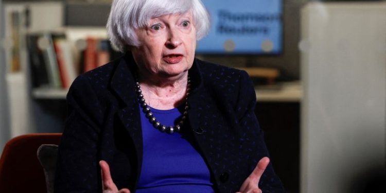 Exclusive-Yellen won’t rule out sanctions on Chinese banks, curbs on ‘dark fleet’ oil tankers