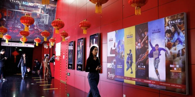 China’s Christmas Eve box office plunges to 13-year low