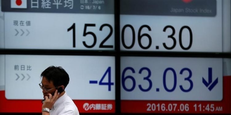 Japan stocks lower at close of trade; Nikkei 225 down 1.02%