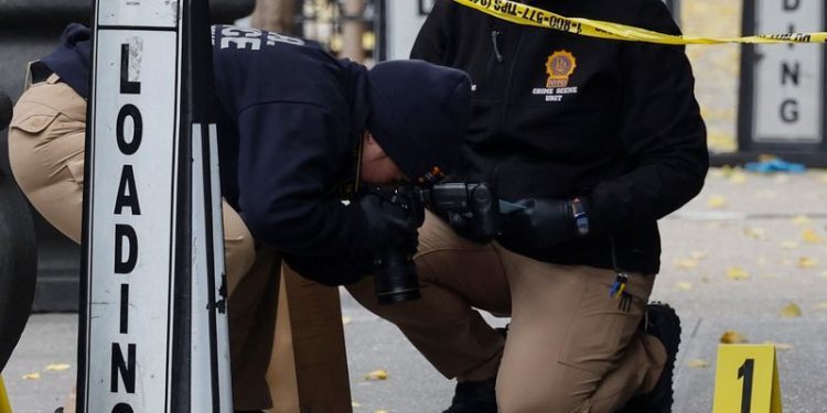 New York police hunt for man who killed UnitedHealth executive Brian Thompson