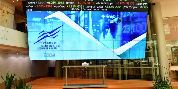 Israel stocks lower at close of trade; TA 35 down 0.24%