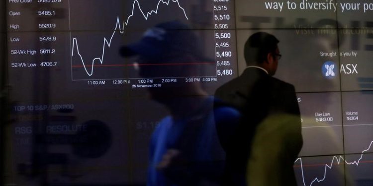 Australia stocks lower at close of trade; S&P/ASX 200 down 0.56%
