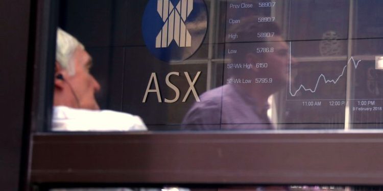 Australia stocks lower at close of trade; S&P/ASX 200 down 1.24%