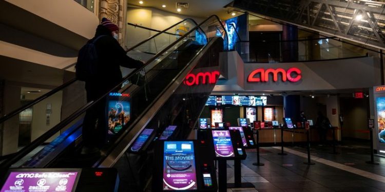 Meme stock AMC down after deal with Goldman to sell up to 50 mln shares