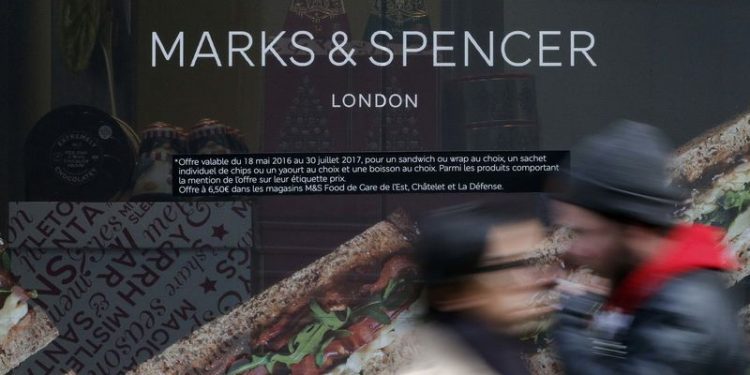 M&S sees strong Christmas food sales, clothing growth modest