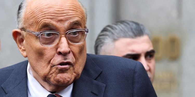Judge to weigh holding Giuliani in contempt in Georgia election workers case