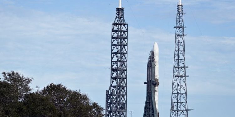 Blue Origin’s New Glenn rocket lifts off from Florida in debut mission