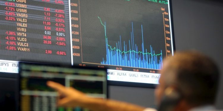 Brazil stocks higher at close of trade; Bovespa up 0.87%