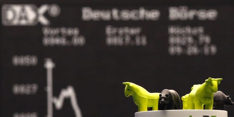 European stocks slip lower; German data points to weak economy