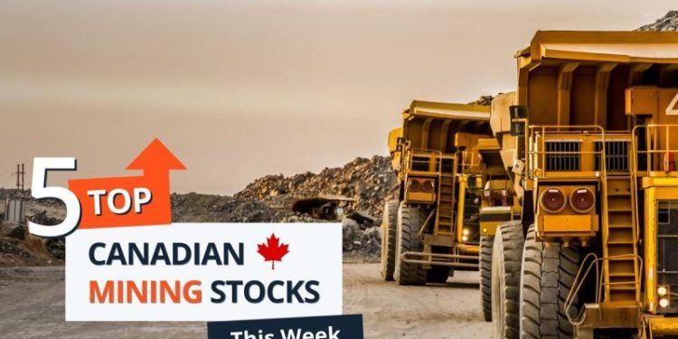 Top 5 Canadian Mining Stocks This Week: Wealth Minerals Charges Up 64%
